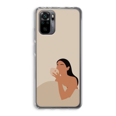 Fresh coffee: Xiaomi Redmi Note 10 Pro Transparant Hoesje