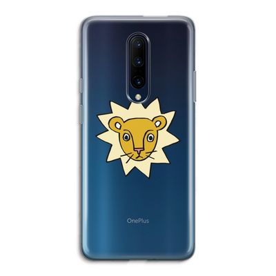 Kleine leeuw: OnePlus 7 Pro Transparant Hoesje