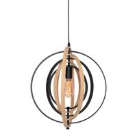 Steinhauer Houten hanglamp Muoversi Ø 45cm 3491BE