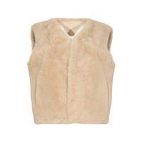 Maicazz - Beige | Dames | Gilet | Beige | XXL | regular | Kamst mode Maicazz - Beige | Dames | Gilet | Beige | XXL | regular | Kamst mode