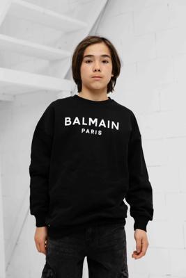 Balmain BW4P70 Sweater Kids Zwart - Maat 140 - Kleur: Zwart | Soccerfanshop
