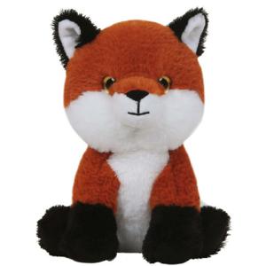 Knuffeldier Vos Reintje - zachte pluche stof - dieren knuffels - rood - 21 cm