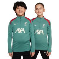 Nike Liverpool Strike Trainingstrui 1/4-Zip 2024-2025 Kids Groen Rood