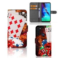 Motorola Moto G Pro | Wallet Case | met Pasjes | Casino
