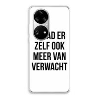 Meer verwacht: Huawei P50 Pro Transparant Hoesje