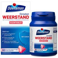 Davitamon Compleet weerstand kauwvitamines aardbei