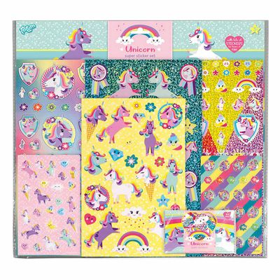 Totum Super stickerset - unicorn
