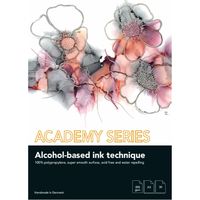 Academy Series - Alcohol inkt techniek A3 - 200g/m2 - 30 vellen - PK5704 - Wit - thumbnail