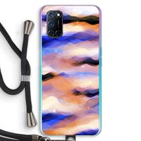 Donkere Wolken: Oppo A52 Transparant Hoesje met koord