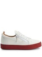 Giuseppe Zanotti baskets Frankie en cuir - Blanc