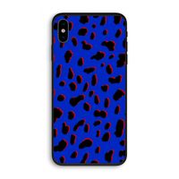 Blue Leopard: iPhone XS Biologisch afbreekbaar hoesje