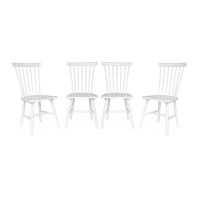 sweeek - Hevea houten stoel (set van 4)