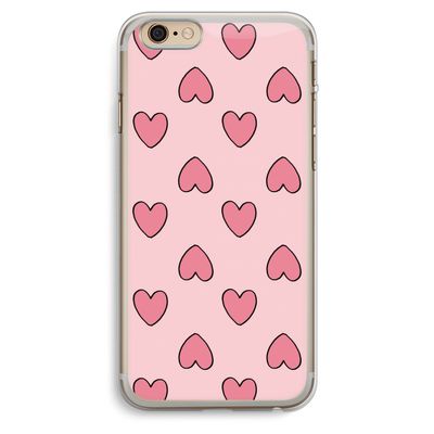 Ondersteboven verliefd: iPhone 6 Plus / 6S Plus Transparant Hoesje