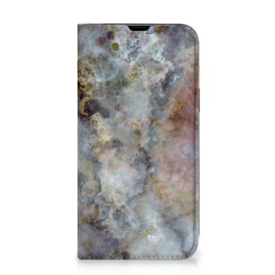 iPhone 13 | Standcase | Marmer Grijs