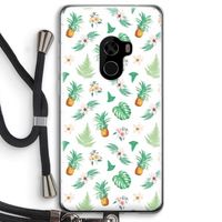 Ananas bladeren: Xiaomi Mi Mix 2 Transparant Hoesje met koord