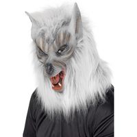 Weerwolf halloween masker - thumbnail