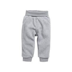 Playshoes Schnizler babybroekje fleece uni grijs Maat