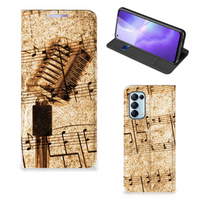 OPPO Find X3 Lite Stand Case Bladmuziek - thumbnail