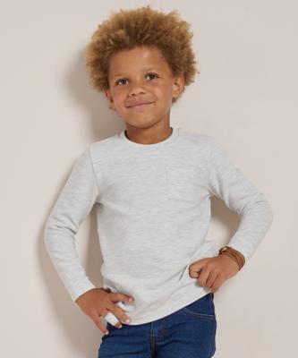 basic top met borstzakje basic top met borstzakje