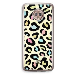 Leopard pattern: Motorola Moto G6 Transparant Hoesje