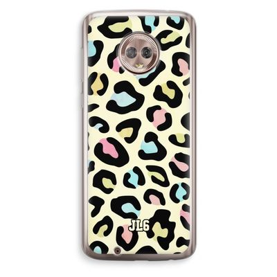 Leopard pattern: Motorola Moto G6 Transparant Hoesje
