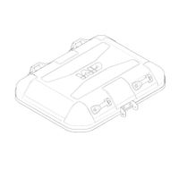 GIVI DLM46 / DLM30 Bovenschaal, Onderschaal & deksel voor koffers op de moto, Aluminium Z7710R