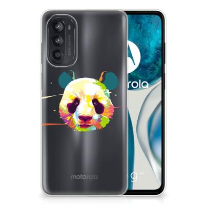 Motorola Moto G52/G82 Telefoonhoesje met Naam Panda Color Motorola Moto G52/G82 Telefoonhoesje met Naam Panda Color