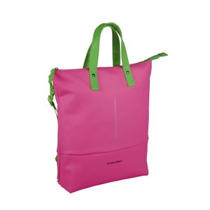 New Rebels ® Matteo Trenton - Rugzak - Shopper - Waterafstotend - Pink Neon
