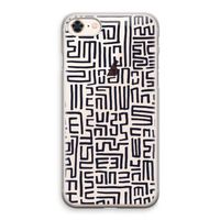 Moroccan Print: iPhone 8 Transparant Hoesje
