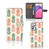 Samsung Galaxy A33 5G Book Cover Ananas - thumbnail