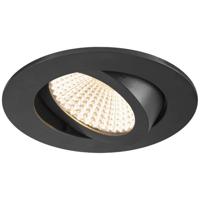 SLV 1007388 NEW TRIA 68 LED-inbouwlamp LED 8.3 W Zwart - thumbnail