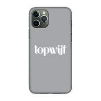 Topwijf Grijs Wit: Volledig geprint iPhone 11 Pro Hoesje