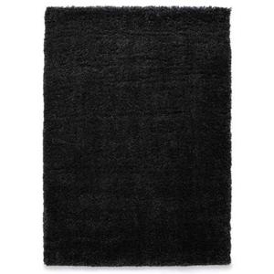 Tapeso Hoogpolig vloerkleed - Cozy Shaggy - antraciet - 80x150 cm