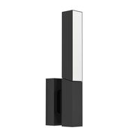 EGLO Ugento Wandlamp - LED - 31,5 cm - Zwart/Wit - thumbnail