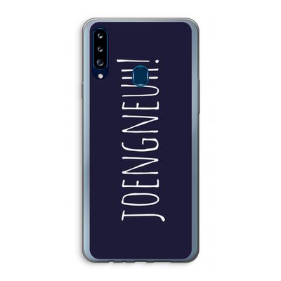 Joengneuh!: Samsung Galaxy A20s Transparant Hoesje