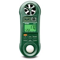 Extech 45170 Temperatuurmeter -100 - +1300 °C Sensortype K Multifunctionele 4-in-1 milieumeter - thumbnail