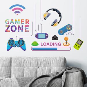 Muursticker - Gamer Zone / Loading