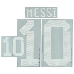 Messi 10 (Officiële Argentinië Away Bedrukking 2022-2023)