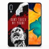 Samsung Galaxy A30 Silicone-hoesje Zombie Blood - thumbnail