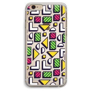 8-bit N°4: iPhone 6 Plus / 6S Plus Transparant Hoesje