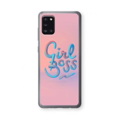 Girl boss: Samsung Galaxy A31 Transparant Hoesje