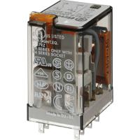 Finder 55.32.8.012.0040 Steekrelais 12 V/AC 10 A 2x wisselcontact 1 stuk(s)