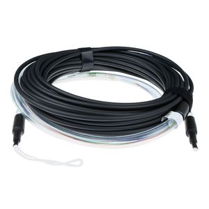 ACT RL4723 Prefab Glasvezel Multimode 50/125 OM4 Indoor/Outdoor Kabel | 12-voudig | LC connectoren | 230 meter