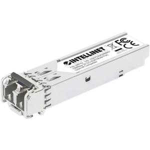 Intellinet 508742 Mini-GBIC Transceiver für LWL-Kabel (LC) Multimode-Port 550 m HPE-kompatibel Transceivermodule 1000 MBit/s 550 m Type module SX