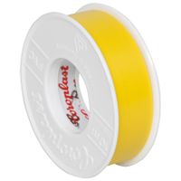 PVC-Isolatieband geel 25mm, 25 meter Coroplast