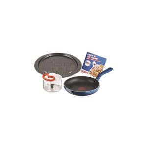 Tefal G805S304 - Chefclub Koekenpan 24 Cm + Hakmolen + Pizzaplaat