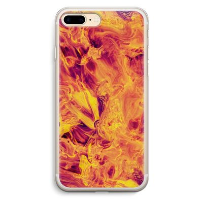 Eternal Fire: iPhone 7 Plus Transparant Hoesje