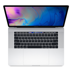 Apple MacBook Pro (15 inch, 2019) - Intel Core i7 - 16GB RAM - 256GB SSD - Touch Bar - 4x Thunderbolt 3 - Zilver