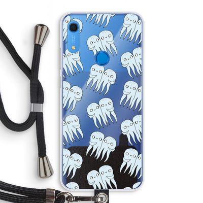 Octopussen: Huawei Y6s Transparant Hoesje met koord