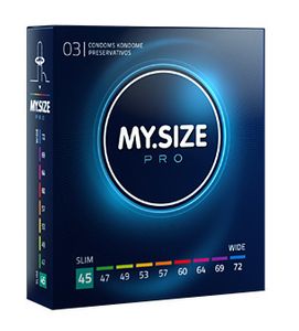 MySize 45 - Smallere Condooms 3 stuks